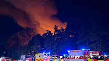 Waldbrand in Nürnberg sorgt für Großeinsatz – Campingplatz und Konzert zeitweise evakuiert