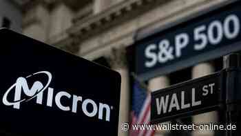 Analystenprognose: S&P 500 vor 8.000 Punkten? – Micron bleibt Top-Favorit
