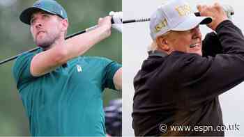 England's Kane: 'Surreal' to play golf with Trump