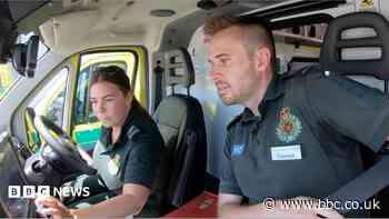 'People don't realise how at risk they are': A day with an ambulance service in a heatwave