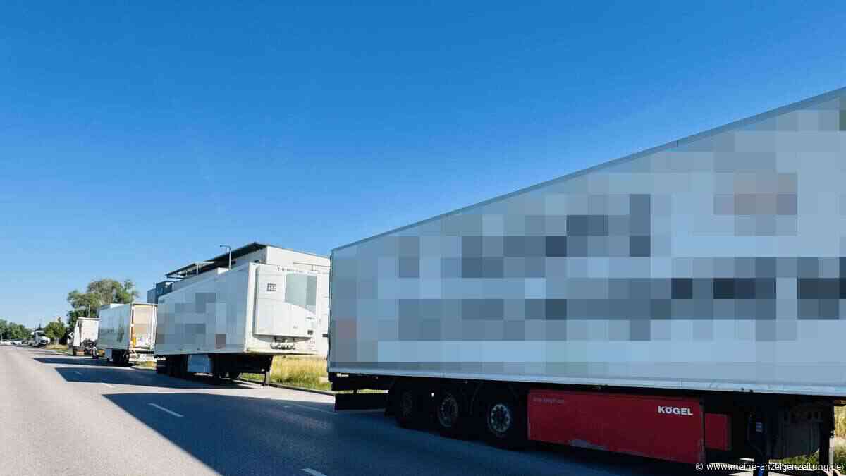 Lkw-Anhänger blockieren wochenlang Parkbuchten – Eigentümer gefunden