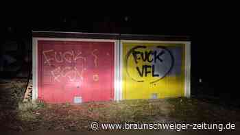 Hass-Graffitis: Vandalismus überschattet Test des VfL Wolfsburg in Schöningen
