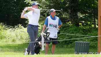 N.B. golf amateur tees off in first pro tournament, caddied by Canadian champion dad