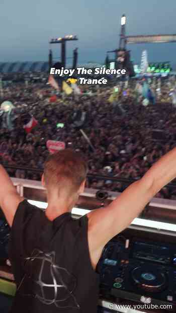 Never thought I’d say this, but my rework of @Depeche Mode ‘Enjoy The Silence’ is out today ❤️