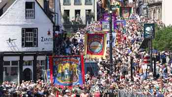 Local leaders join union groups ahead of 140th Durham Miner's Gala this weekend