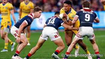 NRL LIVE: Nawaqanitawase magic, Toia try gives Roosters lead over Eels