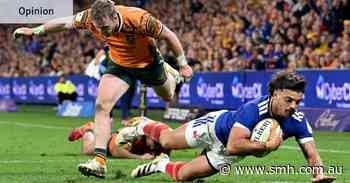 For 40 minutes, the Wallabies were world-beaters. Then reality kicked in