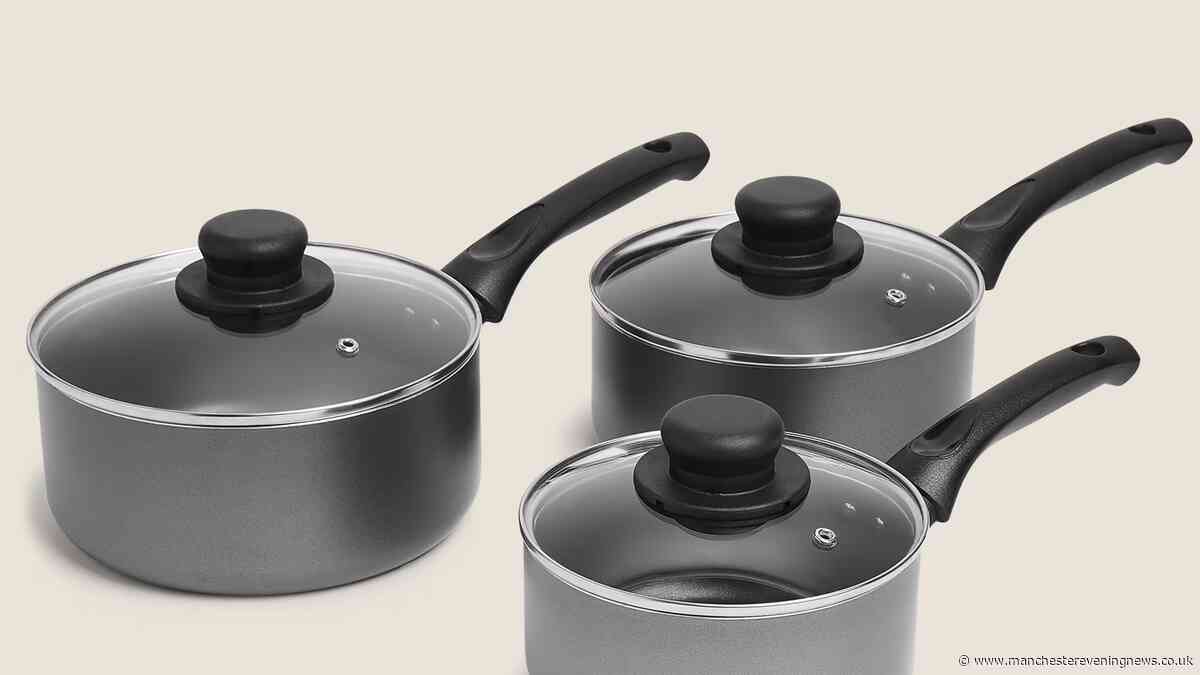 M&S shoppers 'ditch' expensive pans for 'brilliant' set that's £4.50 in clever deal stack
