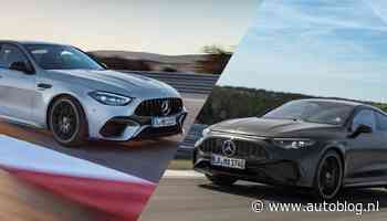 Kies maar: de hybride AMG C63 of de elektrische AMG CLA