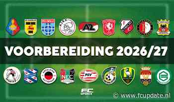 Voorbereiding Eredivisie 2026/27: NEC opnieuw onderuit, Feyenoord treft Club Brugge