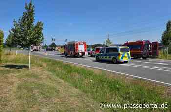 FW Datteln: Verkehrsunfall und Sprengung eines Kampfmittelfundes fordern Feuerwehr Datteln