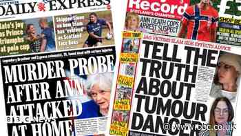 Scotland's papers: Widdecombe murder probe and birth control 'danger'