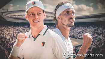 Can Zverev deny unstoppable Sinner from defending Wimbledon title?