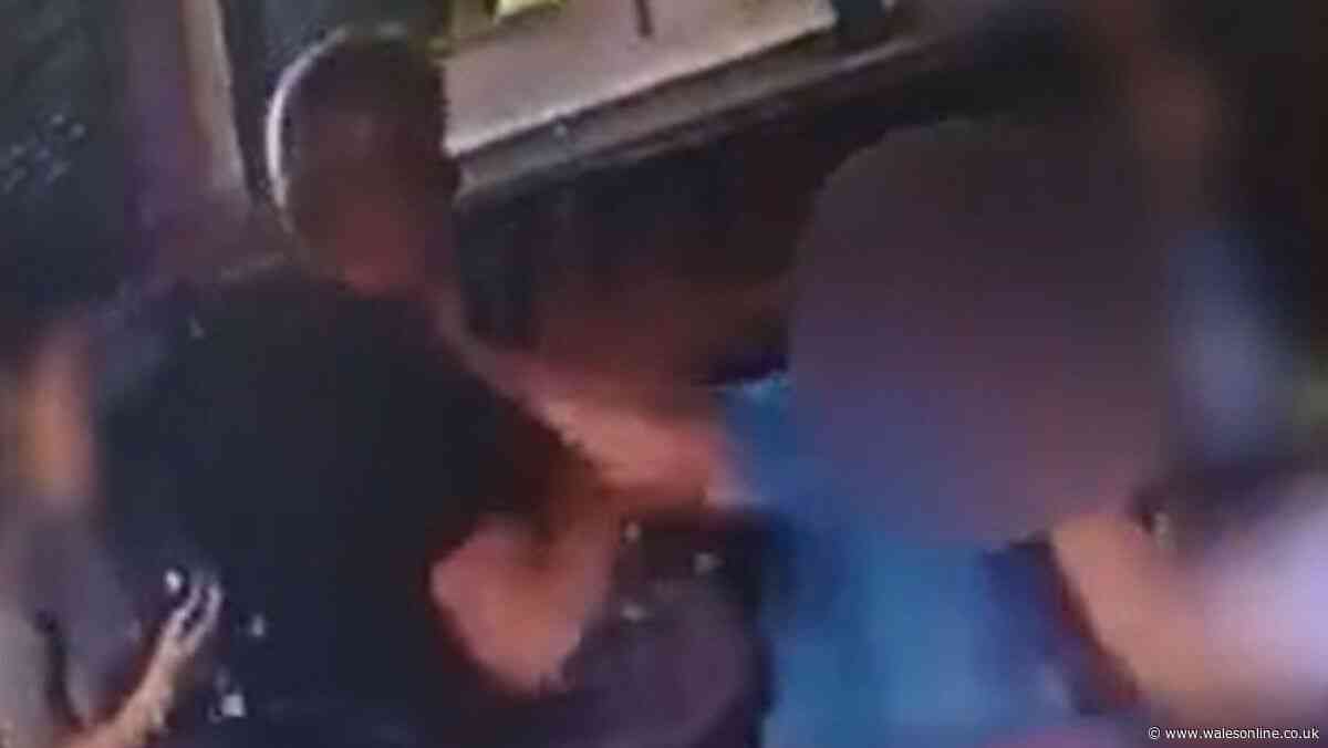 Woman savagely beats up man in pub 'like she was crazed wild animal'