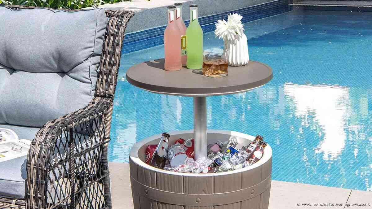 Shoppers race for The Range's £75 'game-changing' ice bucket table 'perfect' for outdoor parties