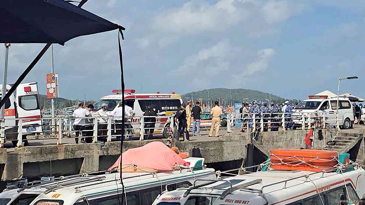 Im Golf von Thailand gekentert: Mindestens 15 Touristen sterben bei Bootsunglück in Vietnam