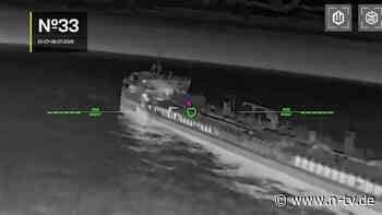 Treibstoffvorräte im Visier: Kiew meldet Angriffswelle auf russische Tanker