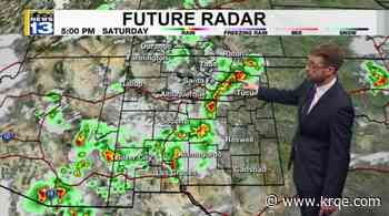 Showers, storms and heat ahead for Saturday