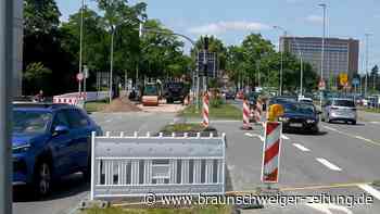 Stadt Wolfsburg hat umgeplant: Kein neuer Asphalt für abgefahrene Verkehrsachse