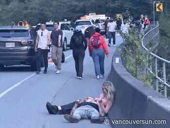 Sea to Sky Highway improvements called for after weekend accident stranded motorists for hours