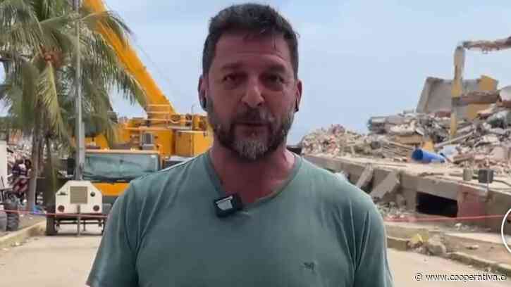 Rafa Cavada en Venezuela tras terremoto: "Nunca he visto una destrucción así"