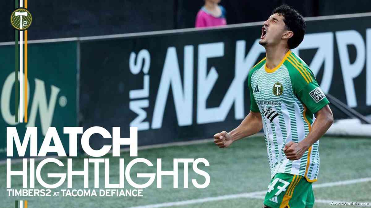 HIGHLIGHTS | Tacoma Defiance vs. Timbers2 | July 5, 2026