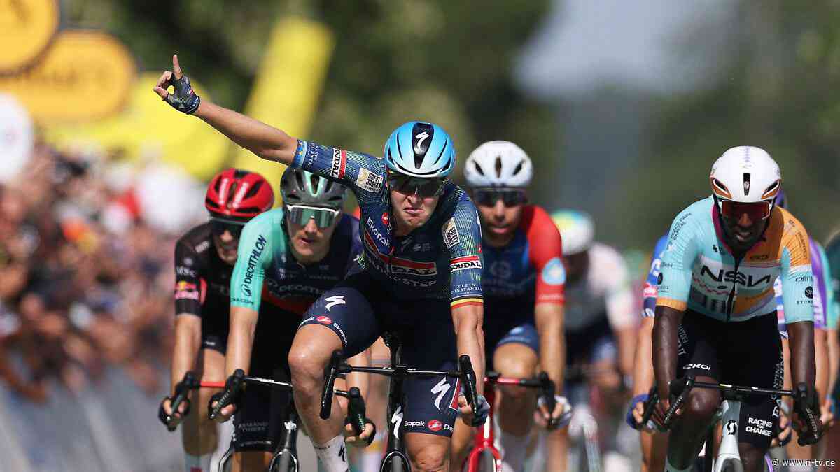 Deutscher Sprint-K(r)ampf: Tim Merlier fliegt schon wieder zum Tour-Etappensieg