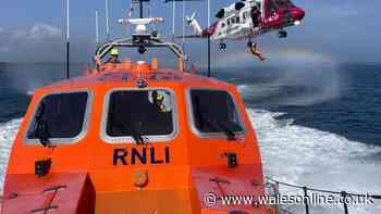 Coastguards in Wales could be forced to stop lifesaving work if pay cuts go ahead
