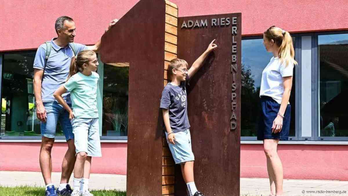 Rechnen, Rätseln, Entdecken: Neuer Adam-Riese-Erlebnispfad eröffnet