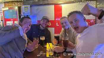 Norwegian pub called The Three Lions run by English expat is besieged by 2,500 fans desperate to watch World Cup match