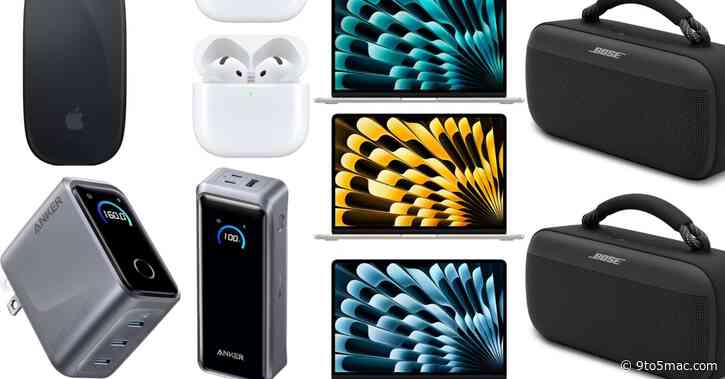 Deals: AirPods, Apple Watch Ultra 3 $140 off, M5 MacBook Air, Bose speakers $150 off, Anker chargers, more
