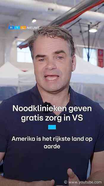Noodklinieken geven extra zorg in VS | RTL Nieuws