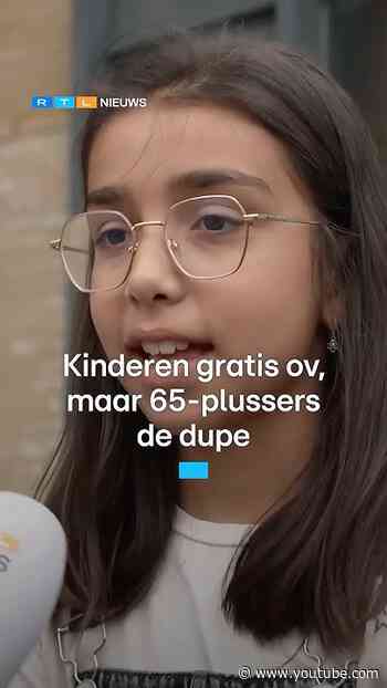 Gratis OV voor kinderen, maar 65-plussers de duper | RTL Nieuws