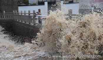 Typhoon Bavi makes landfall in eastern China as more than 1 million are evacuated