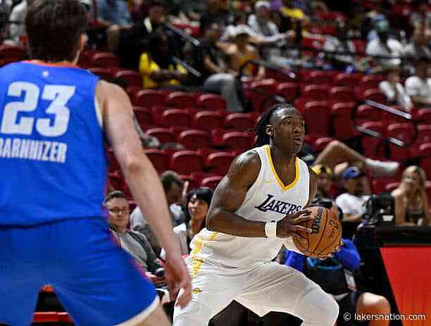 Adou Thiero Feels Game Slowing Down For Him After Breakout Summer League Performance