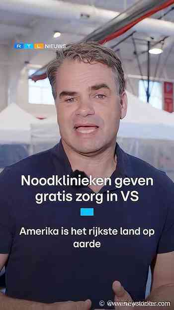 Noodklinieken geven extra zorg in VS | RTL Nieuws
