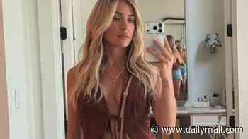 Kristin Cavallari shows Travis Kelce what he's missing in leggy girls trip snaps after fans unearthed their flirty exchange
