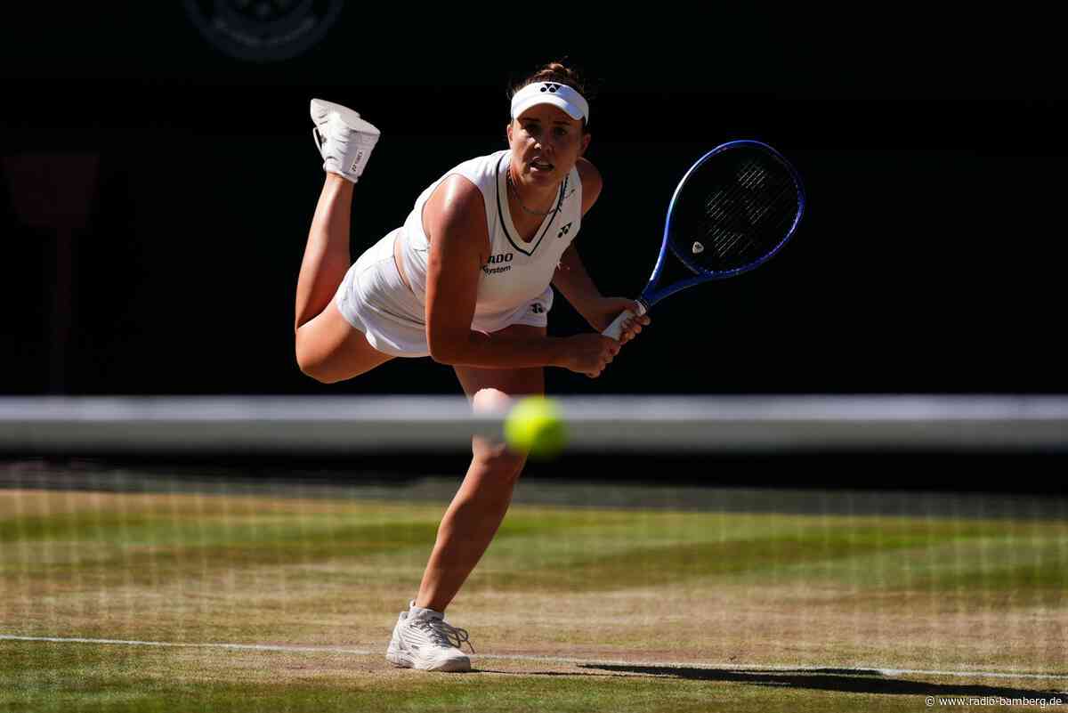 Vor Prinzessin Kate: Noskova gewinnt Wimbledon-Nervenspiel