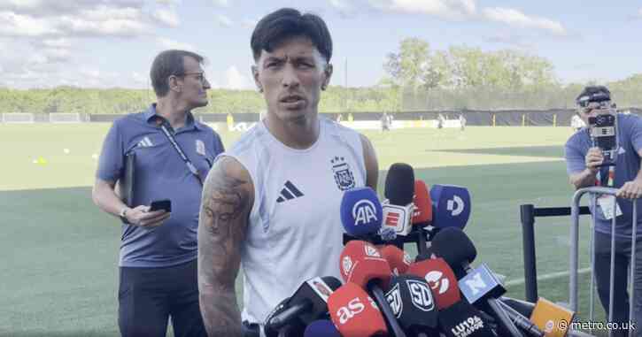 Man Utd star Lisandro Martinez snaps at reporter ahead of Argentina World Cup clash