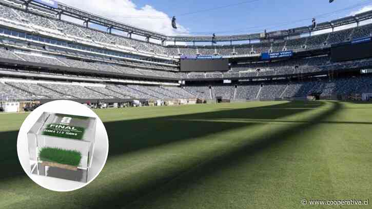 FIFA puso a la venta el césped de la final del Mundial 2026 como piezas de colección