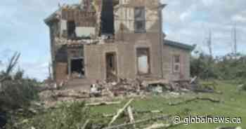 Heat wave fuels record-tying 10 tornadoes in Saskatchewan