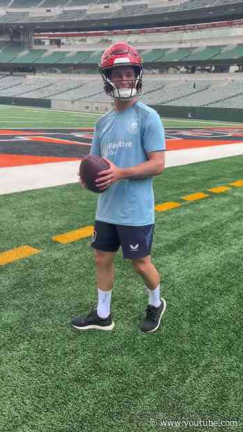 Cincinnati Day 1 looked like this ⏪  #burnleyfc #football #efl #cincinnati #cincinnatibengals #nfl