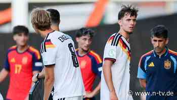DFB-Junioren eiskalt bestraft: Spaniens Doppelschlag zerstört deutschen EM-Traum