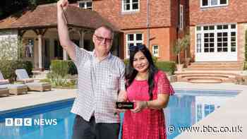 Former milkman wins £4m mansion in prize draw