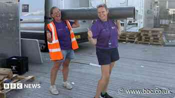 'We've saved 34 tonnes of food and a carpet from Silverstone'