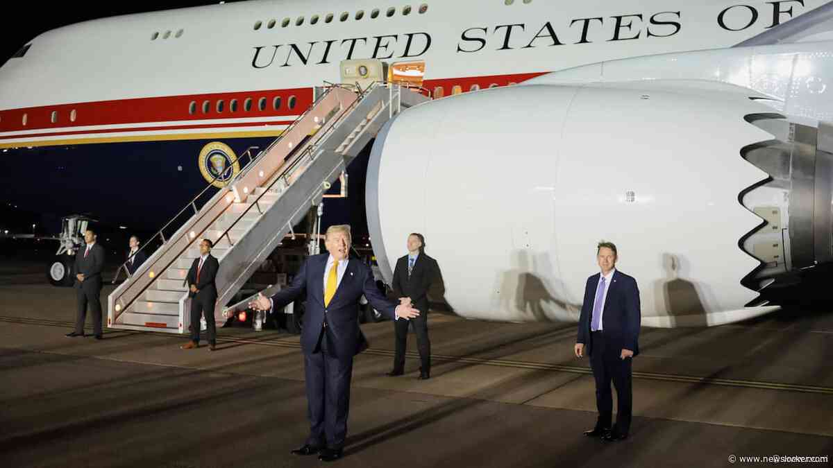 Trump dagvaardt journalisten om berichtgeving rondom nieuwe Air Force One