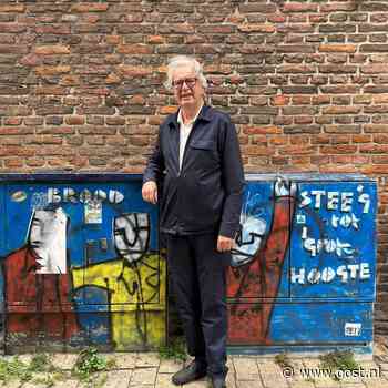25 jaar na overlijden Herman Brood herinnert deze steeg in Zwolle aan de zanger