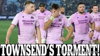 Townsend's torment: Scotland head coach sees his dream of historic win over South Africa go up in smoke