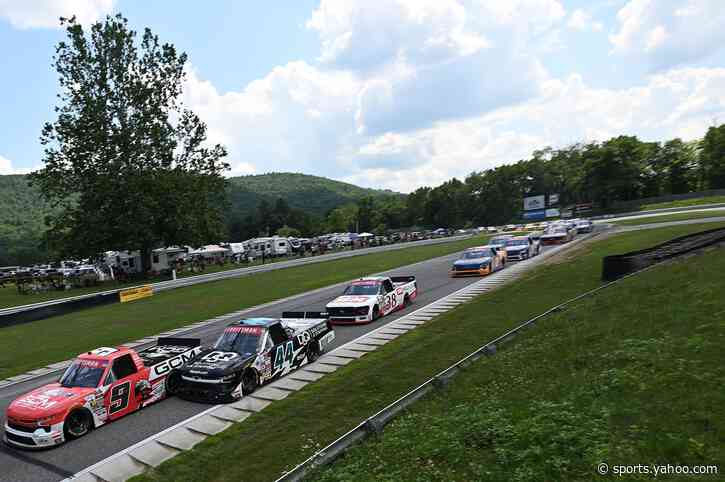 Grant Enfinger wins crash-filled NASCAR Truck race at Lime Rock Park