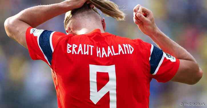 Why does Erling Haaland have ‘Braut’ on the back of his Norway shirt?